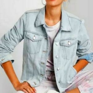 WILD FABLE WOMEN JEAN JACKET. SIZE LARGE